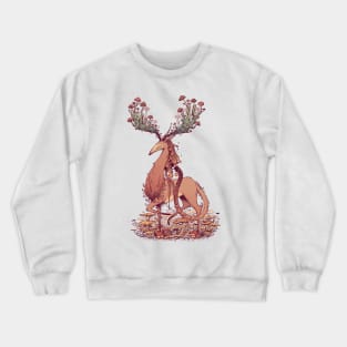 Mushroom Stag Crewneck Sweatshirt